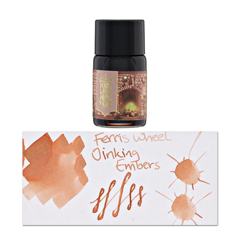 Ferris Wheel Press Bottled Ink Pot in Oinking Embers - 10mL