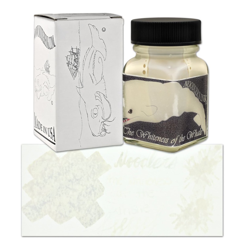 Noodler's Whiteness of the Whale Fountain Pen Ink - 1 oz