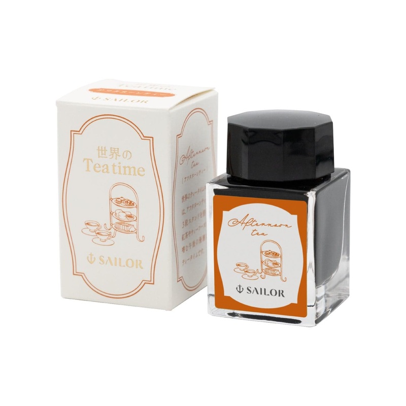 Sailor "Teatime Around the World" #4 Series Bottled Ink in Afternoon Tea - 20mL