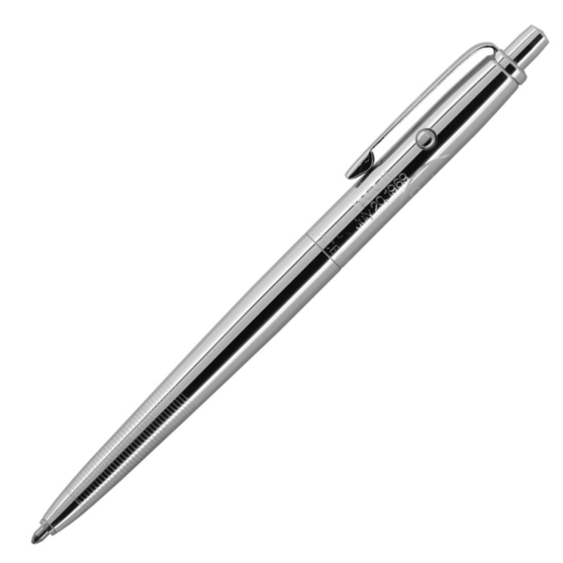 Fisher Space Pen Astronaut Ballpoint Pen in Chrome July 20, 1969 Engraving