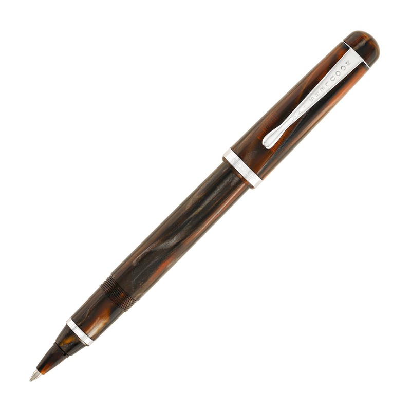Noodler's Konrad Piston Fill Rollerball Pen in Galapagos Tortoise