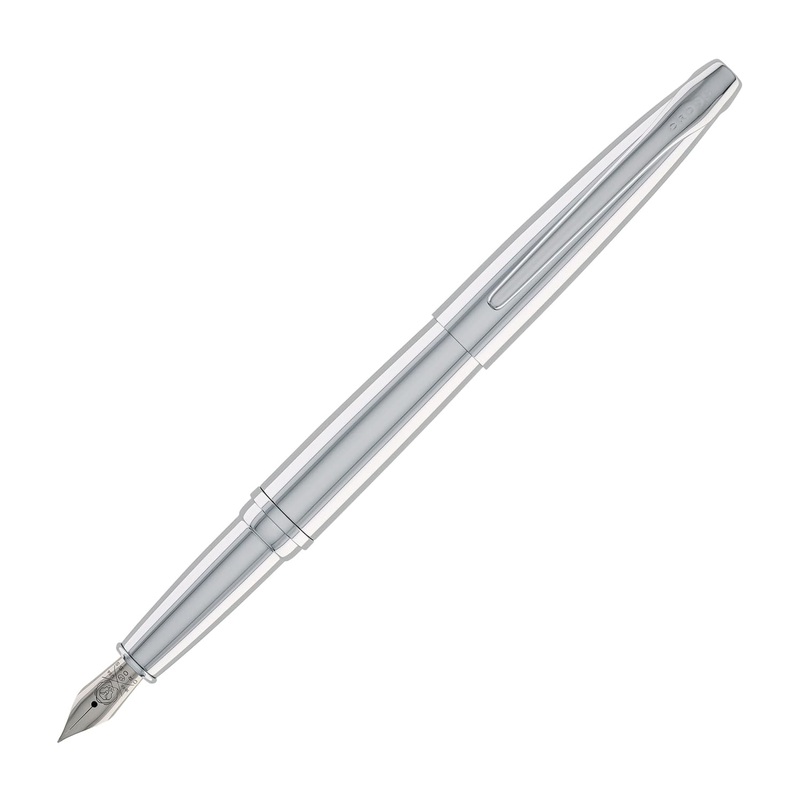 Cross ATX Fountain Pen in Pure Chrome
