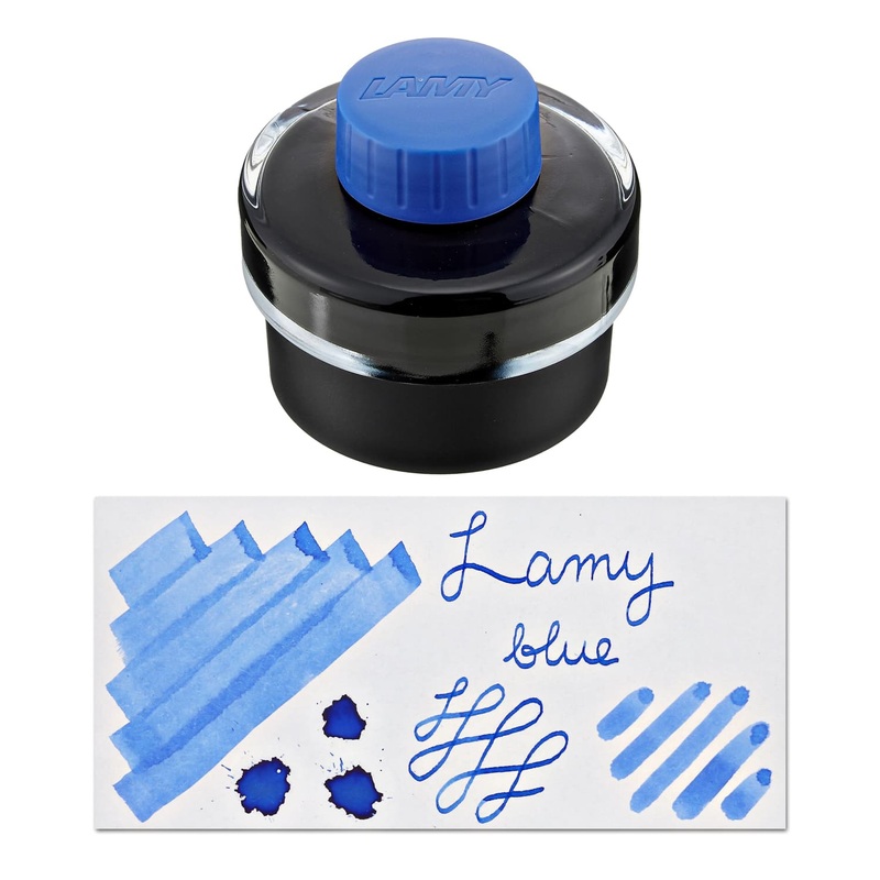 Lamy Bottled Ink in Blue with Blotting Paper - 50 mL