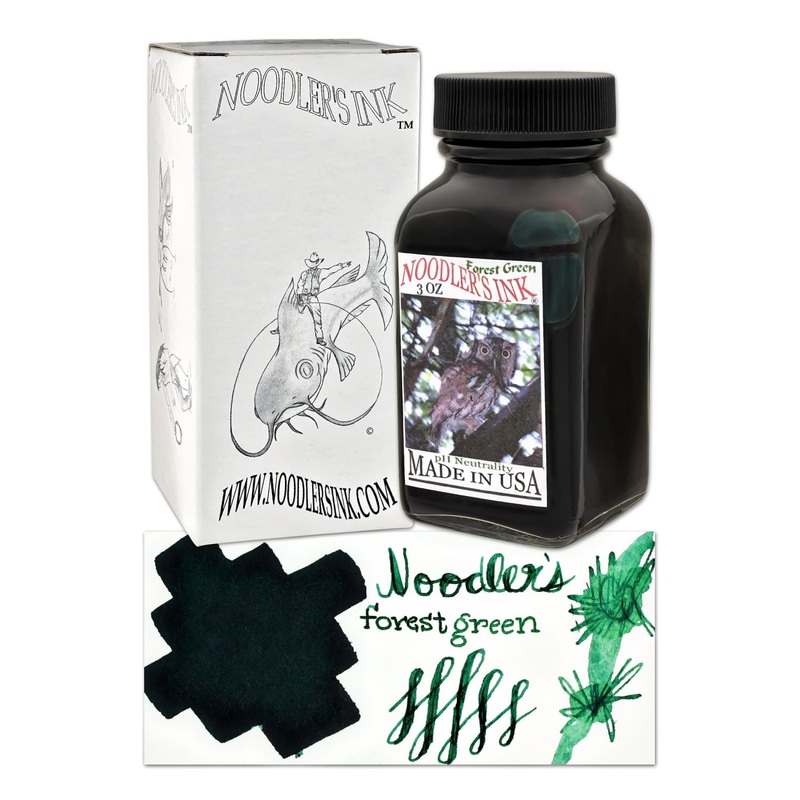 Noodler's Forest Green Fountain Pen Ink - 3oz Bottle