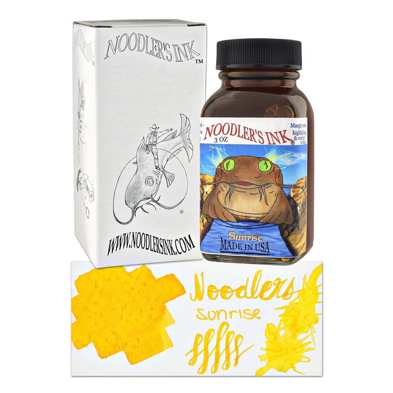 Noodler's Sunrise Fountain Pen Ink - 3oz Bottle