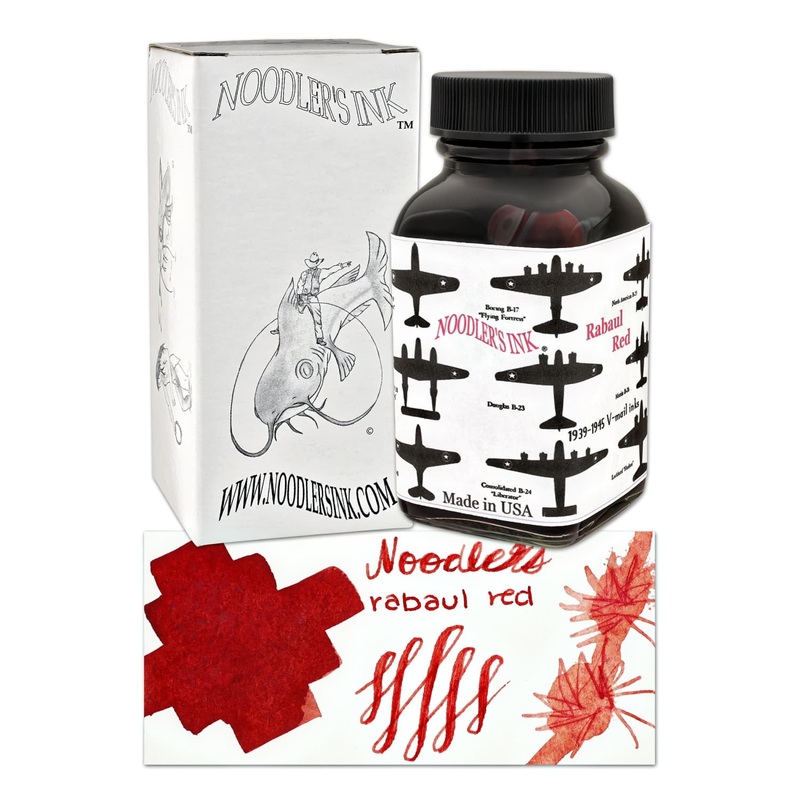 Noodler's V-mail Rabaul Red Fountain Pen Ink - 3oz Bottle