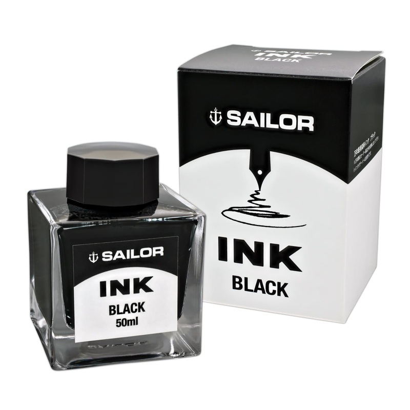 Sailor Jentle Bottled Ink in Black - 50 mL