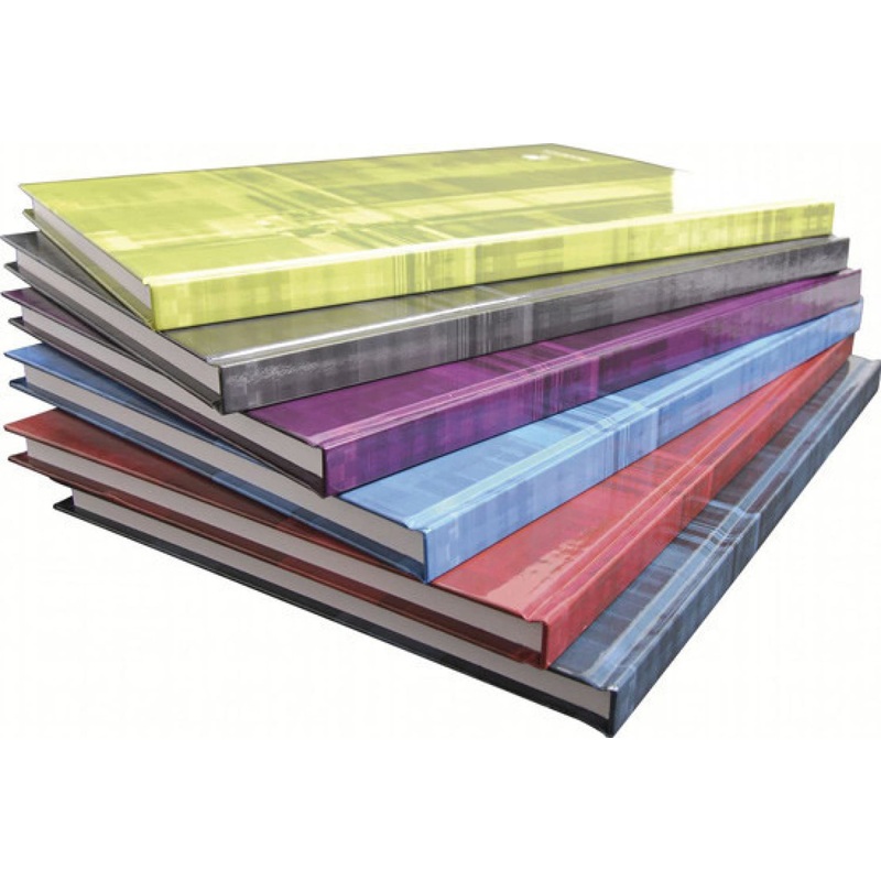 Single Clairefontaine Hardcover Ruled Notebook - Assorted Color - 8.25 x 11.75