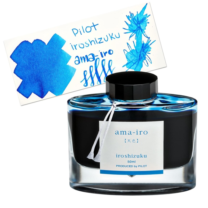 Pilot Iroshizuku Bottled Ink in Ama-Iro Ink (Blue Sky) - 50 mL