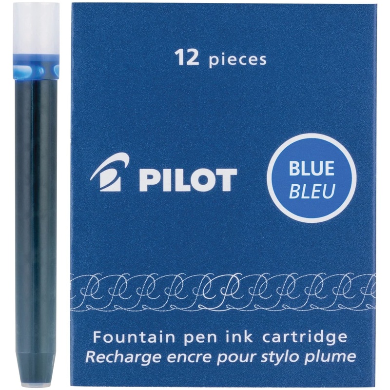 Pilot Namiki Ink Cartridge in Blue - Pack of 12