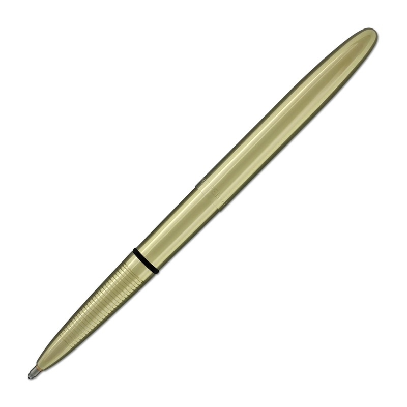 Fisher Space Pen Bullet Ballpoint Pen in Gold Titanium Nitride