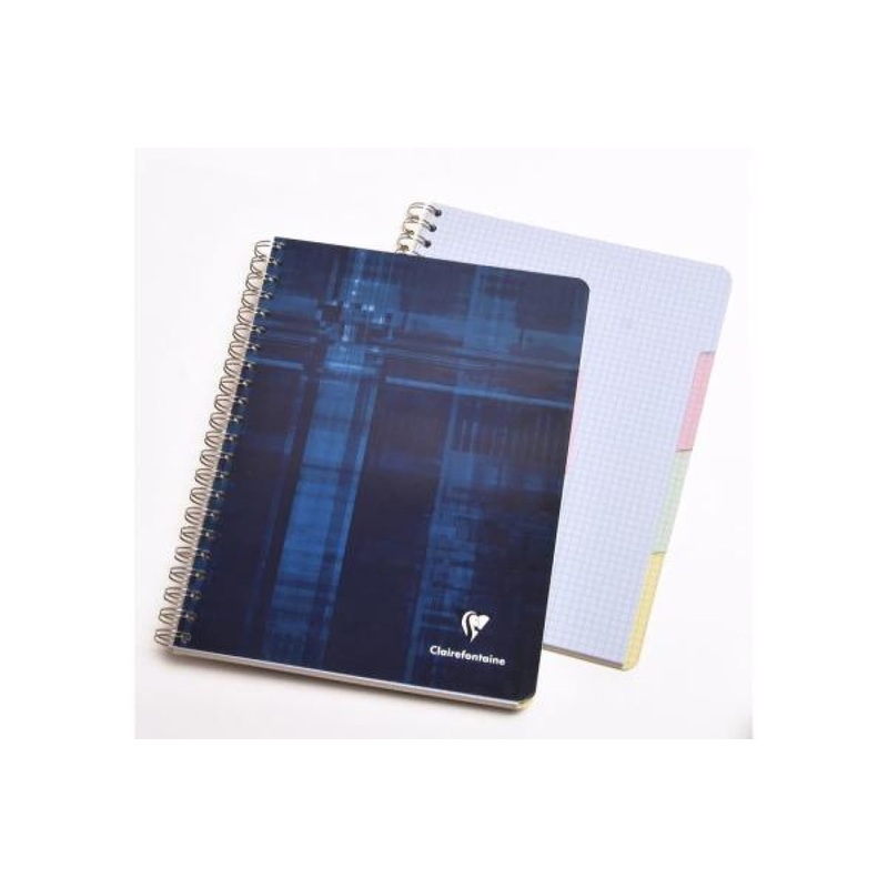 Single Clairefontaine Classic Wirebound Graph Notebook - Assorted Color- 8.25 x 11