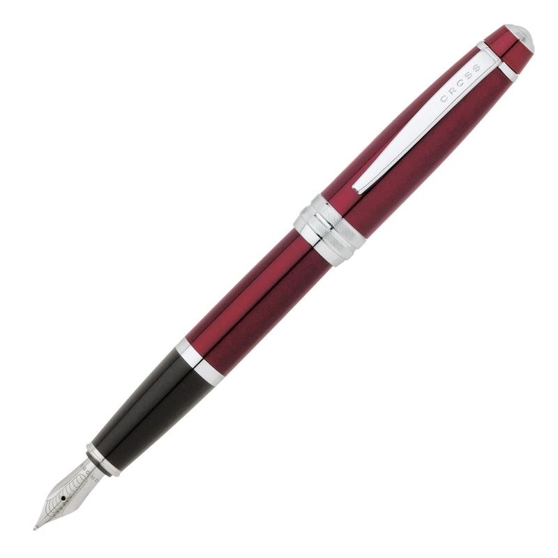 Cross Bailey Fountain Pen in Red Lacquer - Medium Point