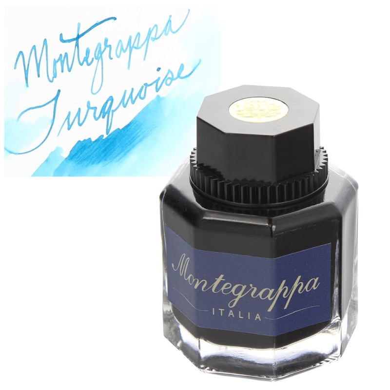 Montegrappa Bottled Ink in Turquoise - 50 mL
