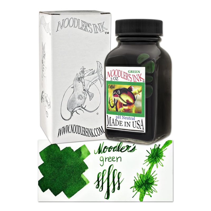 Noodler's Standard Green Fountain Pen Ink - 3oz Bottle