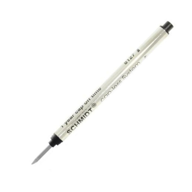 Retro 51 Rollerball Refill in Black Long Capless Schmidt - Pack of 3