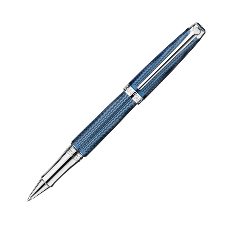 Caran d'Ache Lman Rollerball Pen in Grand Bleu