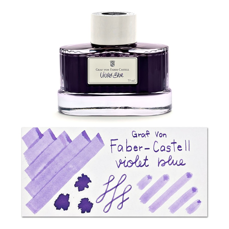 Graf von Faber-Castell Bottled Ink in Violet Blue - 75 mL