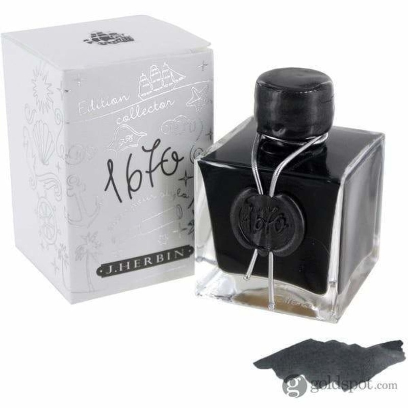 J. Herbin 1670 Sparkle Bottled Ink Bottled Fountain Pen Ink - Set of 5