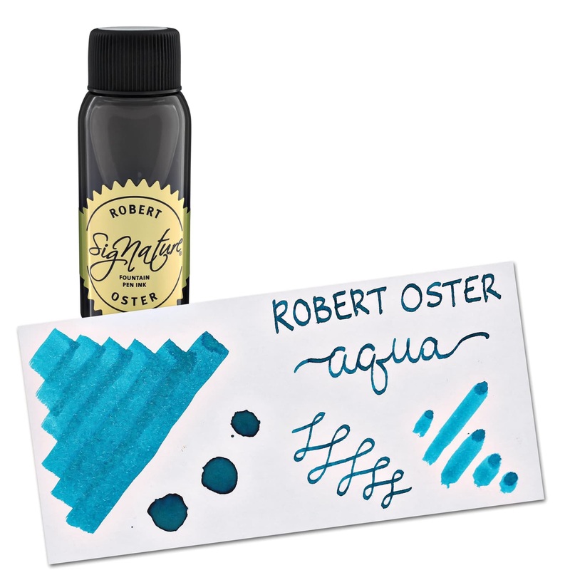 Robert Oster Bottled Ink in Aqua - 50 mL