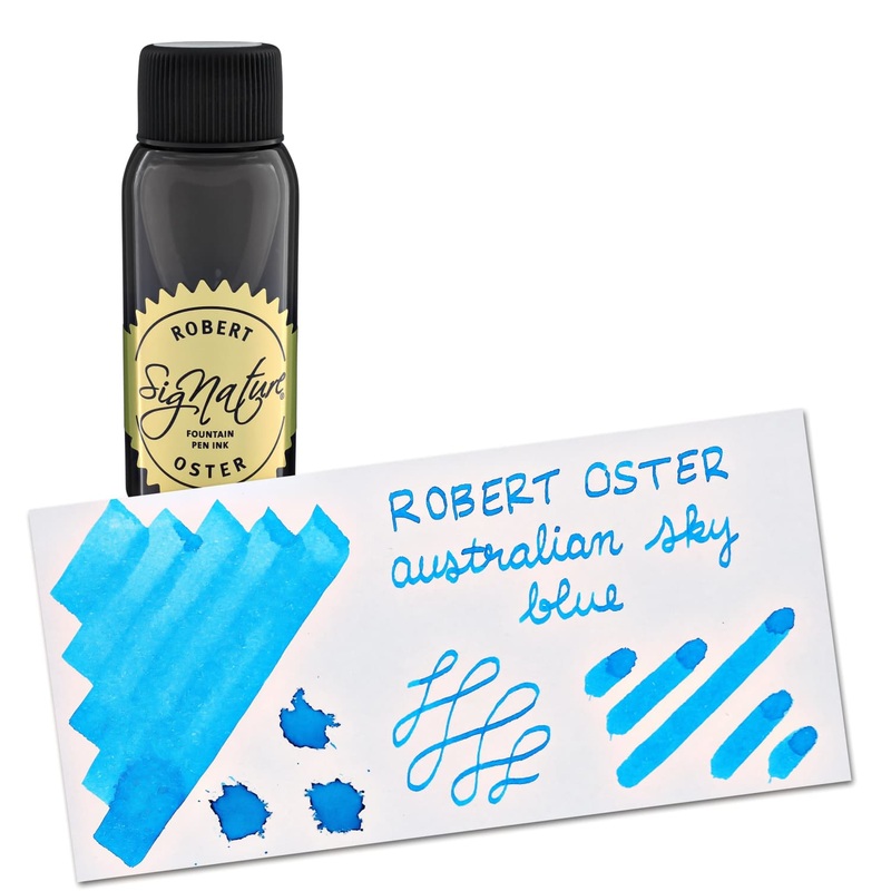 Robert Oster Bottled Ink in Australian Sky Blue - 50 mL