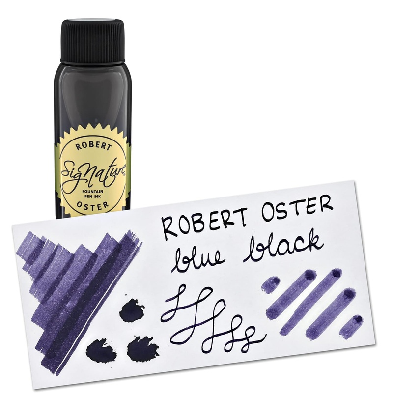 Robert Oster Bottled Ink in Blue Black - 50 mL