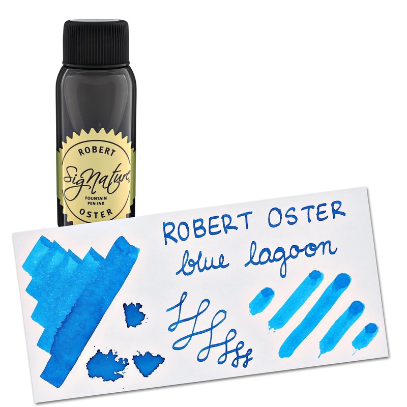 Robert Oster Bottled Ink in Blue Lagoon - 50 mL