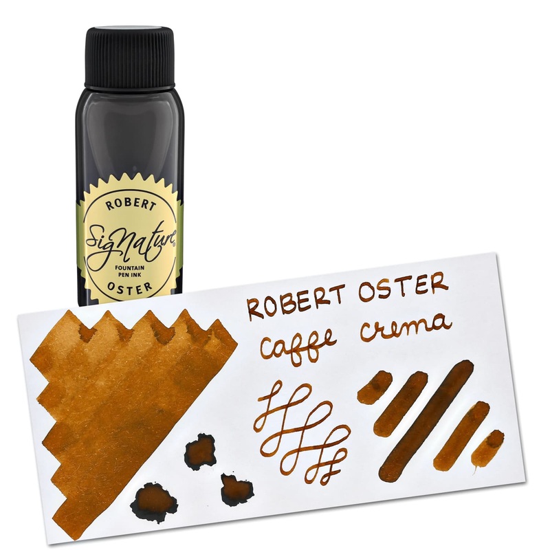 Robert Oster Bottled Ink in Caff Crema Brown - 50 mL