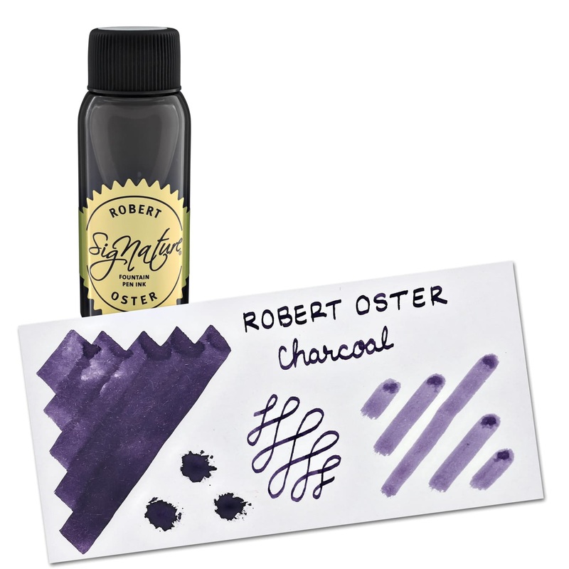 Robert Oster Bottled Ink in Charcoal - 50 mL