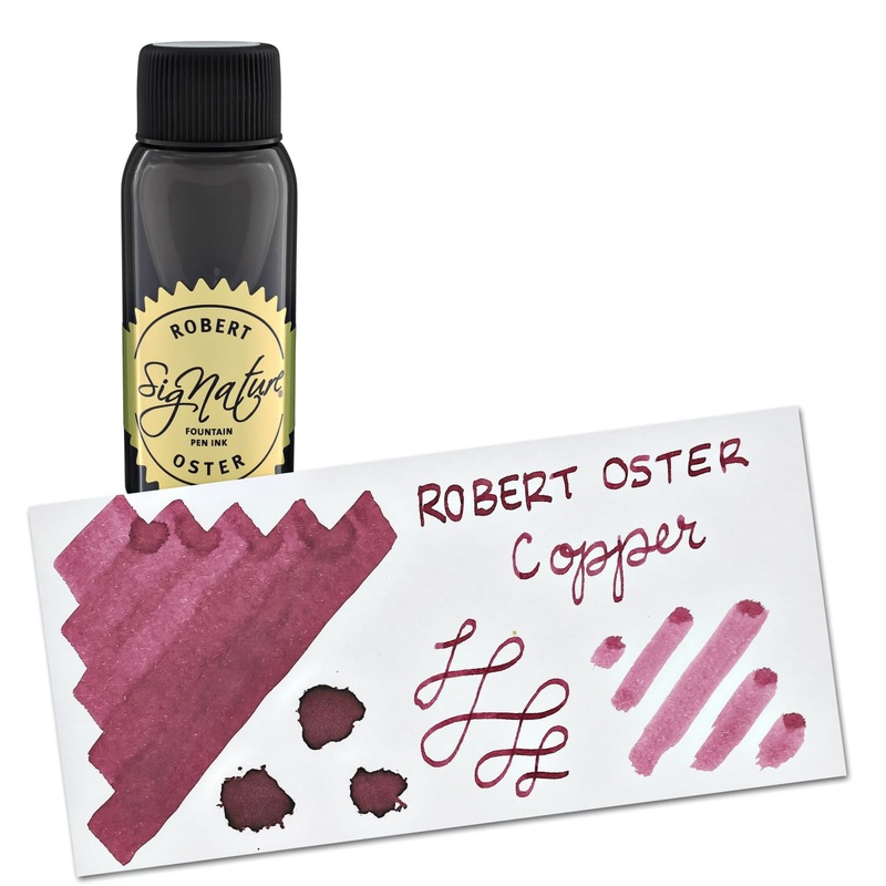 Robert Oster Bottled Ink in Copper (Red Pink) - 50 mL
