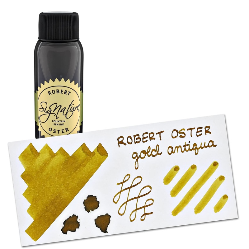 Robert Oster Bottled Ink in Gold Antiqua - 50 mL