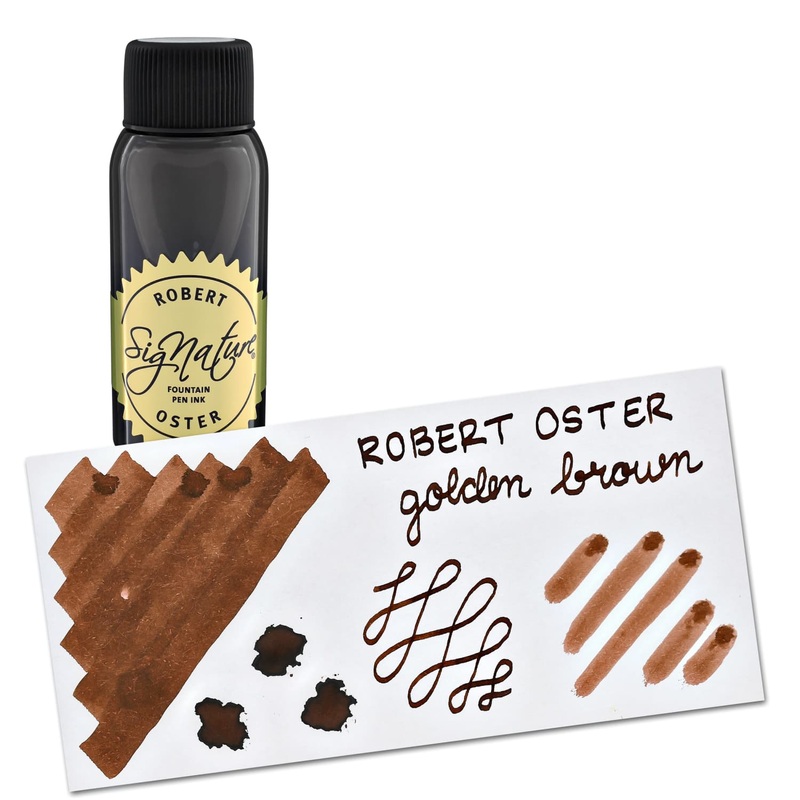 Robert Oster Bottled Ink in Golden Brown - 50 mL
