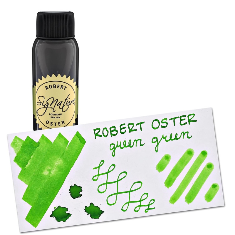 Robert Oster Bottled Ink in Green Green - 50 mL