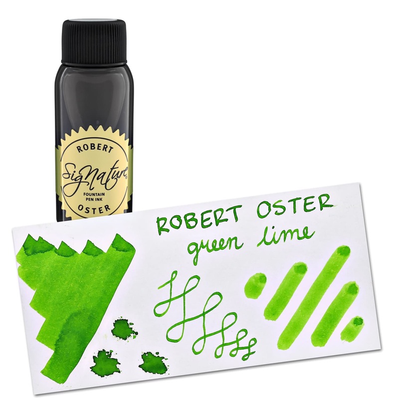 Robert Oster Bottled Ink in Green Lime - 50 mL