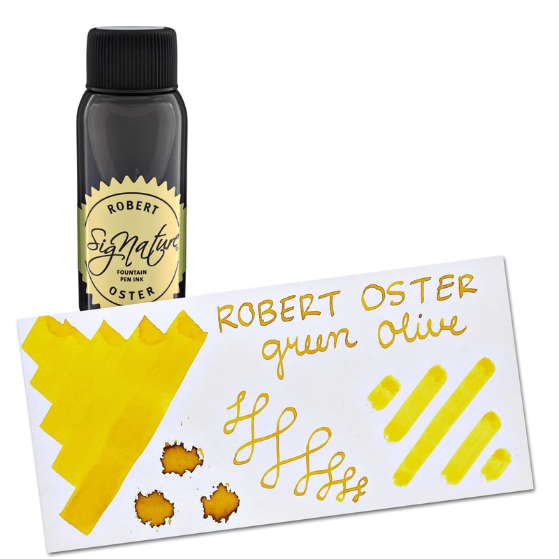 Robert Oster Bottled Ink in Green Olive - 50 mL