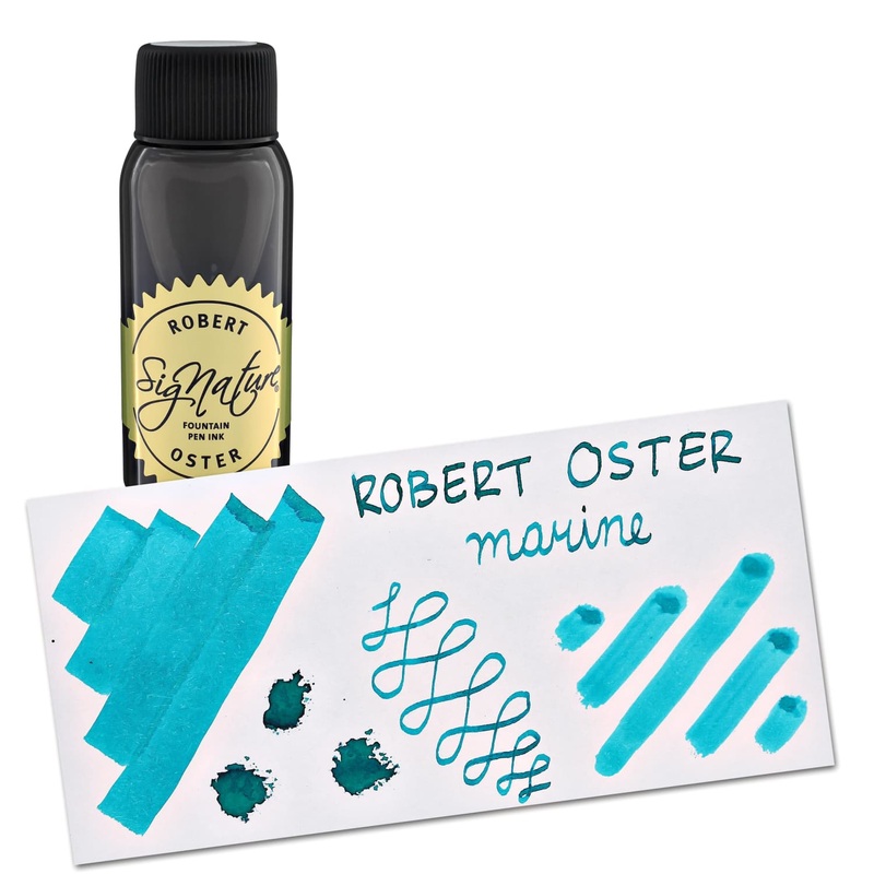 Robert Oster Bottled Ink in Marine Blue - 50 mL