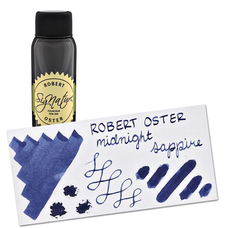 Robert Oster Bottled Ink in Midnight Sapphire - 50 mL
