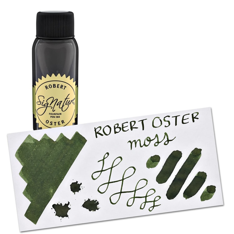 Robert Oster Bottled Ink in Moss Green - 50 mL