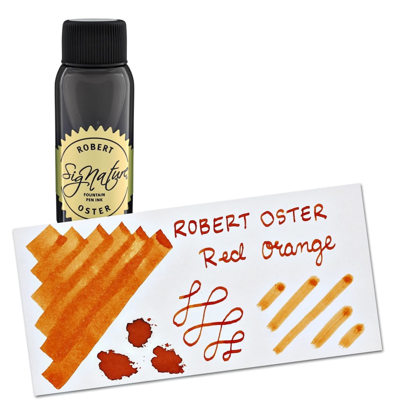 Robert Oster Bottled Ink in Red Orange - 50 mL