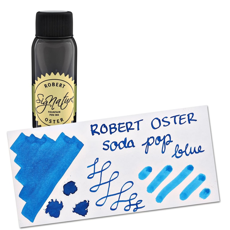 Robert Oster Bottled Ink in Soda Pop Blue - 50 mL