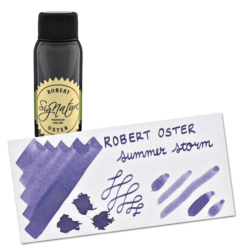 Robert Oster Bottled Ink in Summer Storm (Purple) - 50 mL