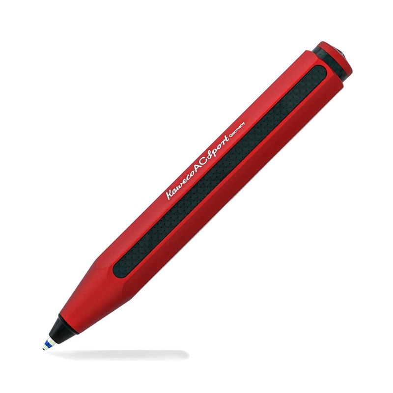 Kaweco AC Sport Ballpoint Pen in Carbon Red