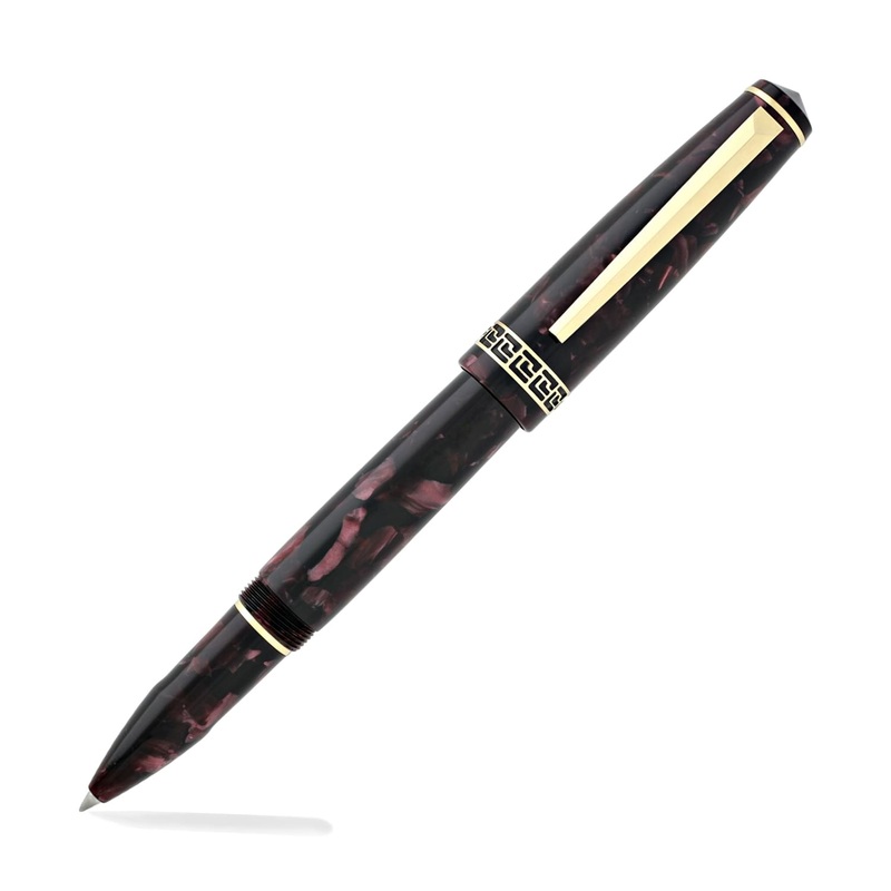 Laban Rosa Rollerball Pen in Garnet Red