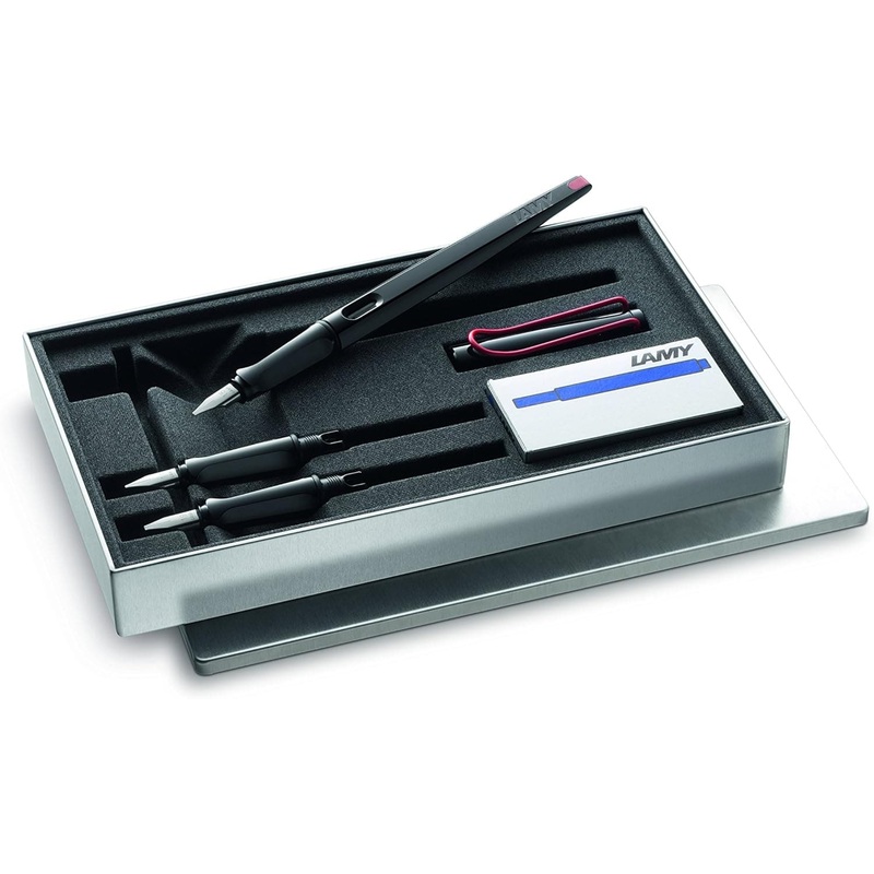 Lamy Joy Calligraphy Set in Black with 3 Nibs