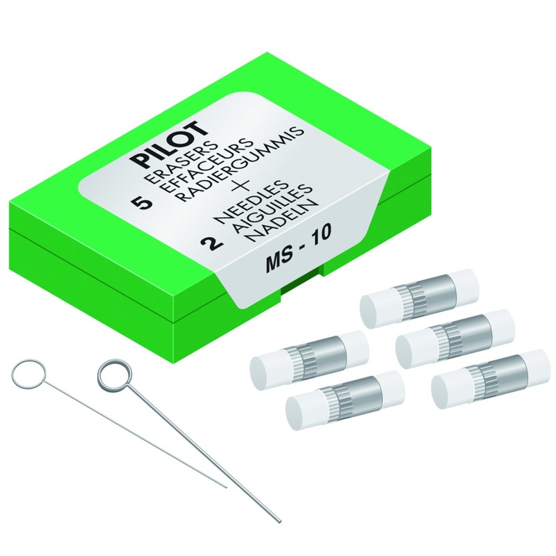 Pilot Eraser Refills for Metropolitan Mechanical Pencil - Pack of 5