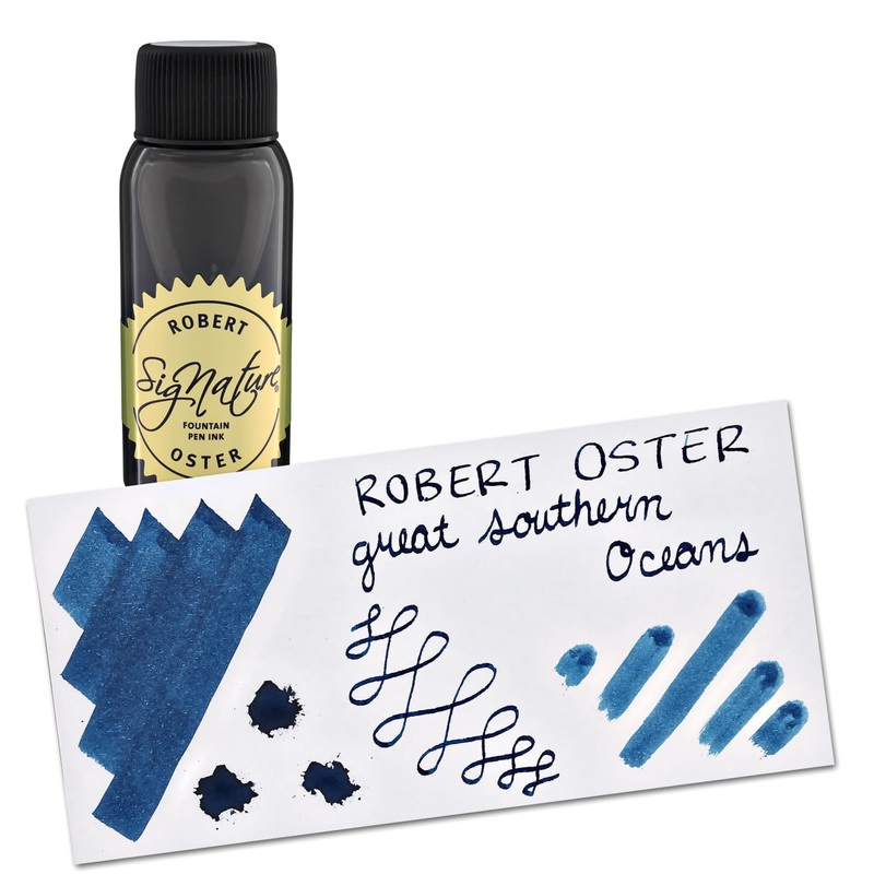Robert Oster Bottled Ink in Great Southern Ocean Blue - 50 mL