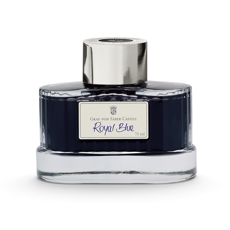 Graf von Faber-Castell 75ml Ink Bottle - Royal Blue