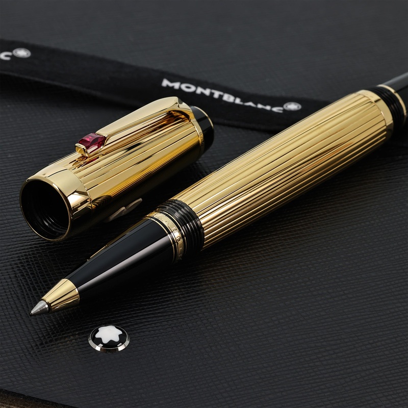 Montblanc Boheme Gold Plated/Rouge Rollerball