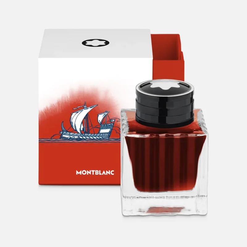 Montblanc Meisterstck x Olympic Heritage Paris 1924 50ml Ink Bottle - Red
