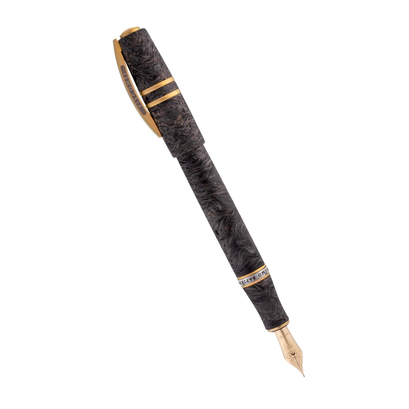 Visconti Homo Sapiens Carbon Moir - Fountain Pen